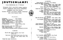 Cast and production team details
