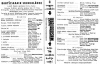 Cast and production team details