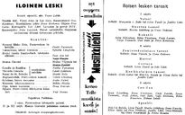 Cast and production team details