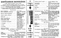 Cast and production team details