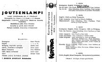 Cast and production team details