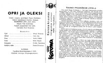 Tekijä- ja esiintyjälista