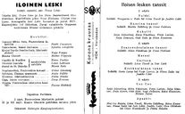 Cast and production team details