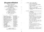 Cast and production team details
