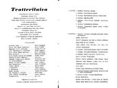 Cast and production team details