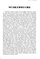 Synopsis, Scaramouche